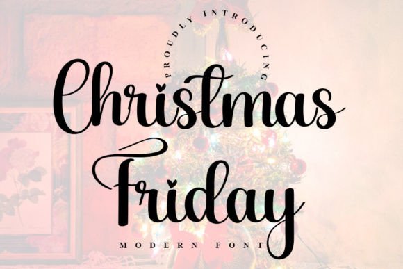 Christmas Friday: A Sweet Script Handwritten Font for Branding