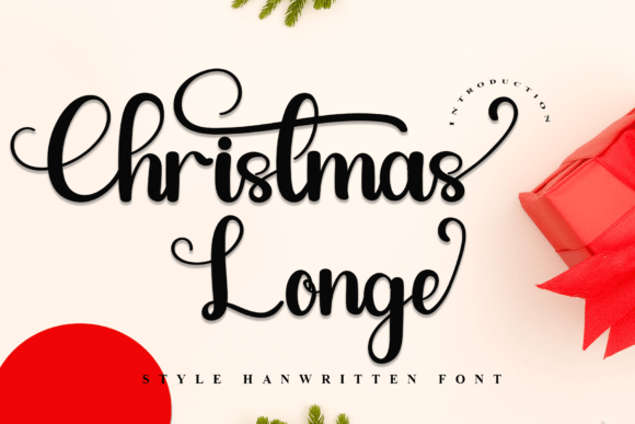 Christmas Longe: The Elegant Script Font for Makers