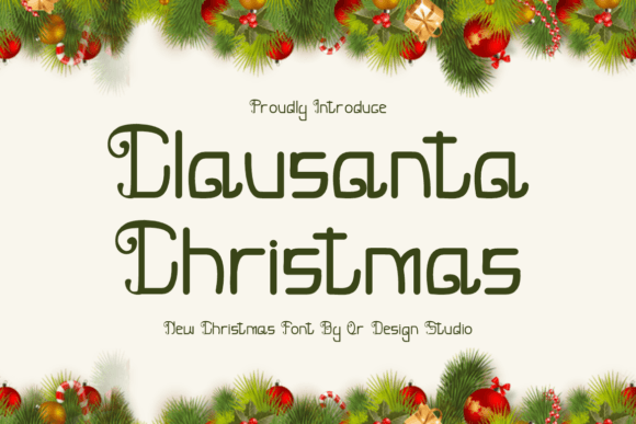 Clausanta Christmas: A Warm Script Handwritten Font for Editors