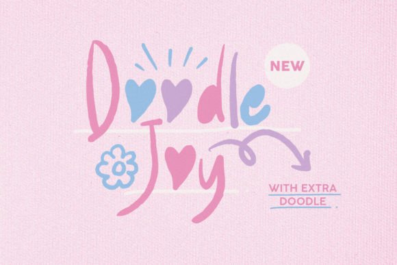 Doodle Joy Font Review: A Handwritten Typeface for Small Business Branding