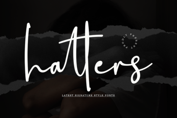 Hatters: A Trendy Script Handwritten Font for Web Design