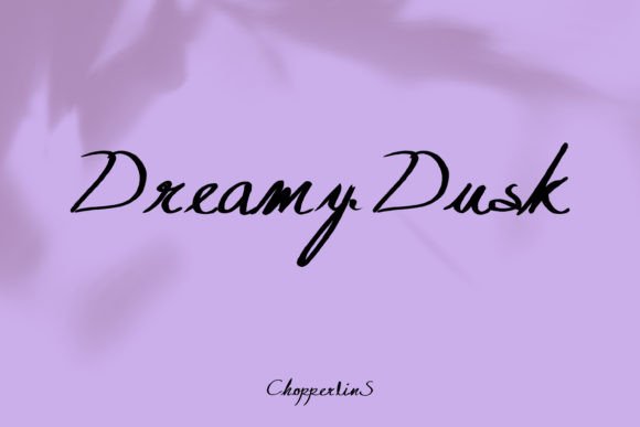 How Dreamy Dusk Font Elevates Campaign Visuals