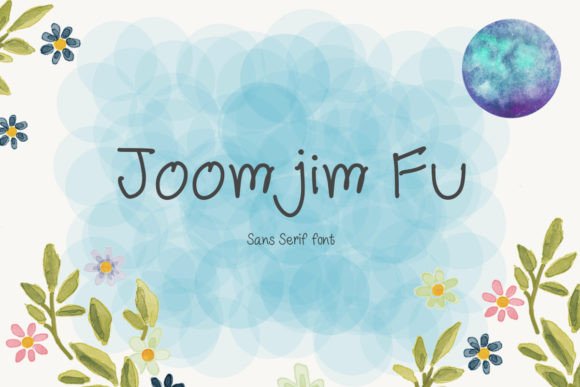 Joomjim Fu: A Playful Script Handwritten Font for Branding