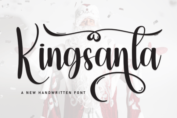 Kingsanta Font: A Sweet Handwritten Typeface for Branding