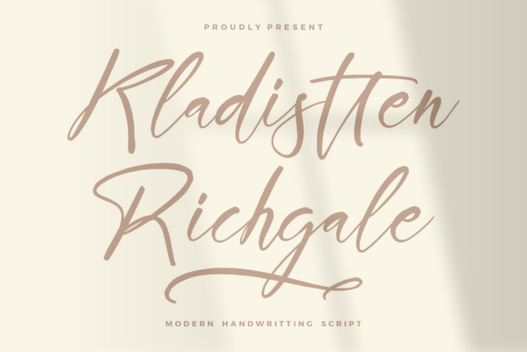 Kladistten Richgale: The Elegant Script Font for Campaigns