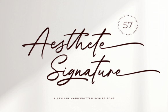 Refining Editorial Design with Aesthete Signature Font