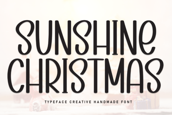 Sunshine Christmas: A Festive Script Font for Holiday Design