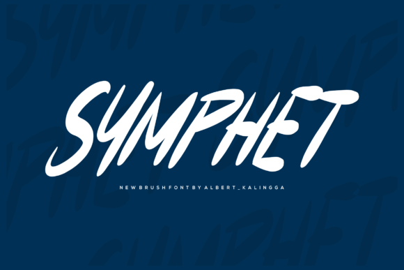 Symphet: The Bold Script Font for High-Impact Campaigns