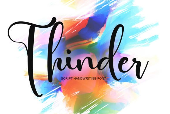 Thinder Font Review: A Timeless Script for Modern Design