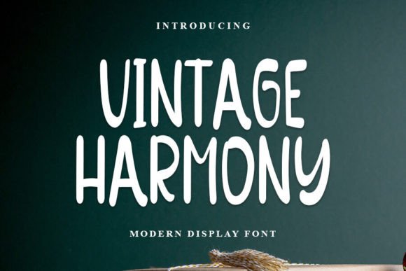 Vintage Harmony: The Festive Script Font for Holiday Crafts
