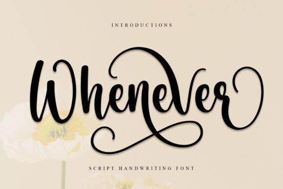 Whenever Font Review: A Modern Script for Branding