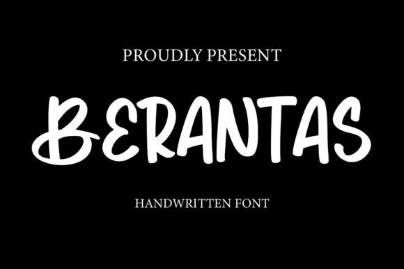 Why Berantas is the Perfect Handwritten Font for Small Business Branding